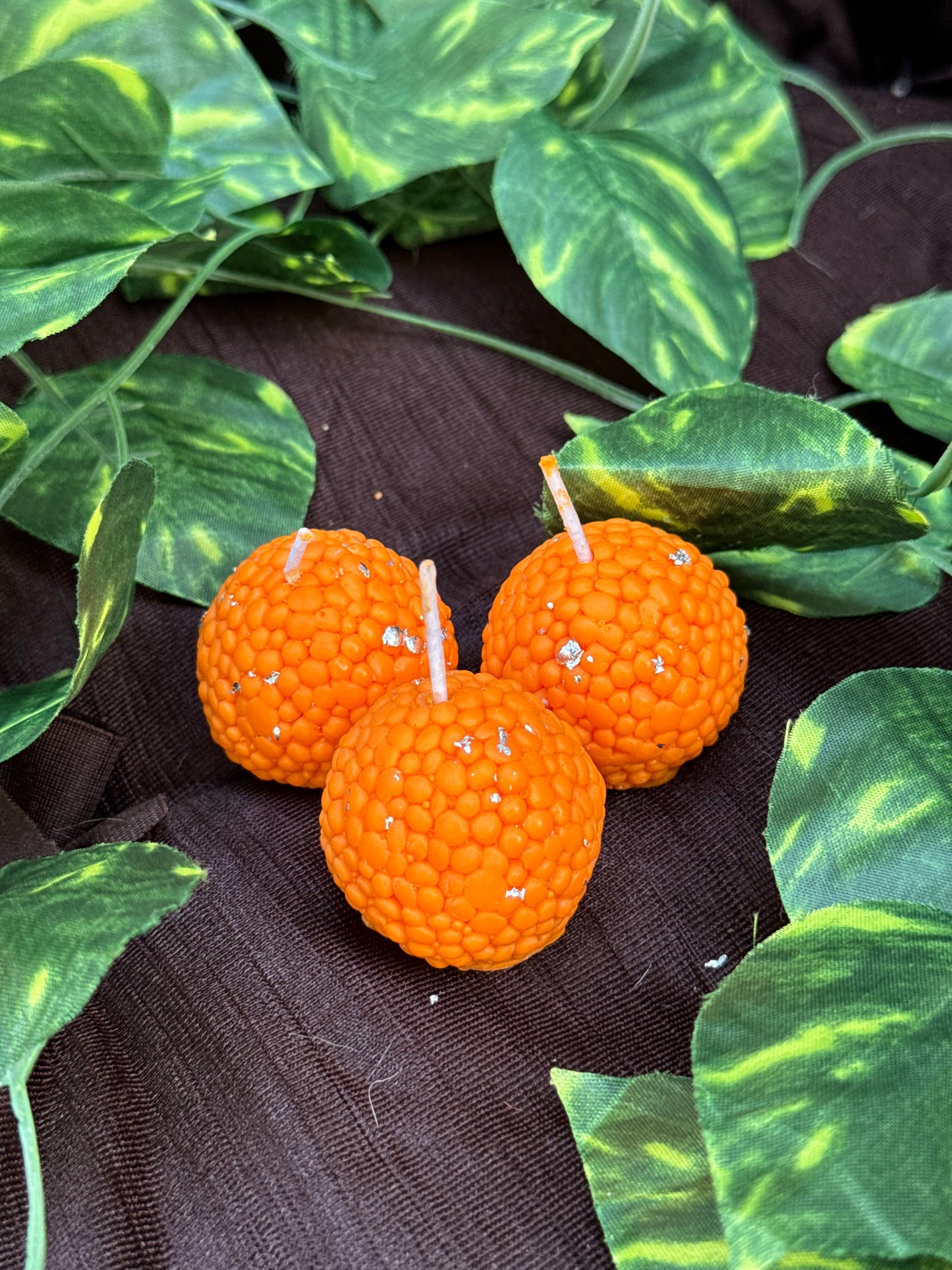 Motichoor Laddu Candles (Set of 4)