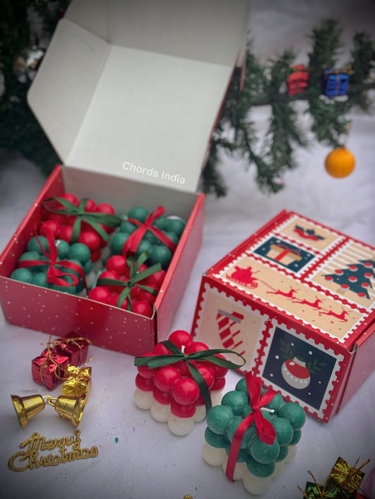 Set of 4 Bubble Candles