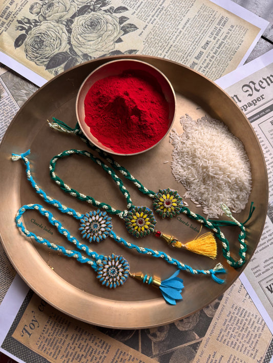 Tana Bana Rakhi (Set of 2)