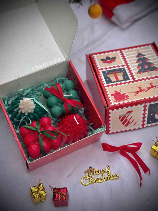 Christmas Candle Set