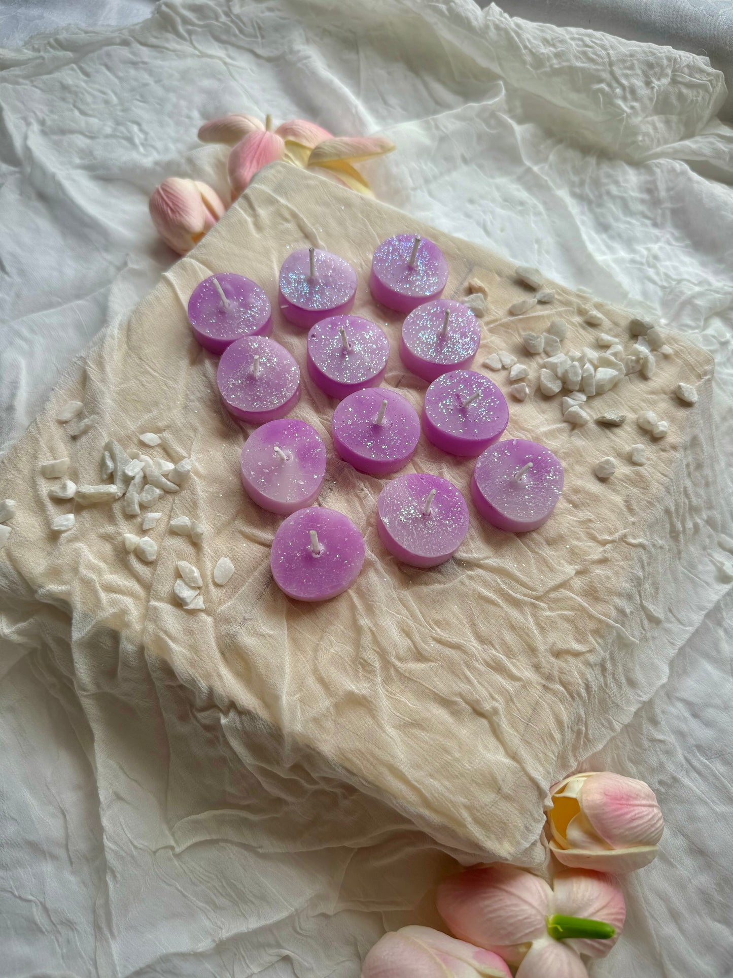 Scented Tea - Light Candles (Set of 12) Lavender