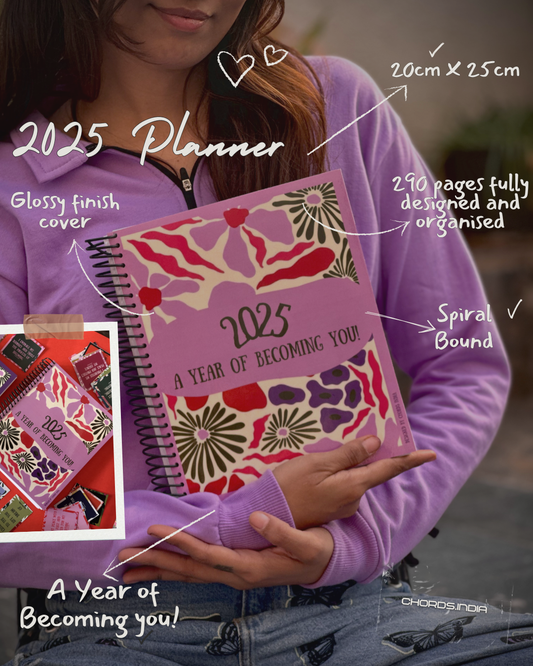 2025 Planner - A Year of Becoming You!