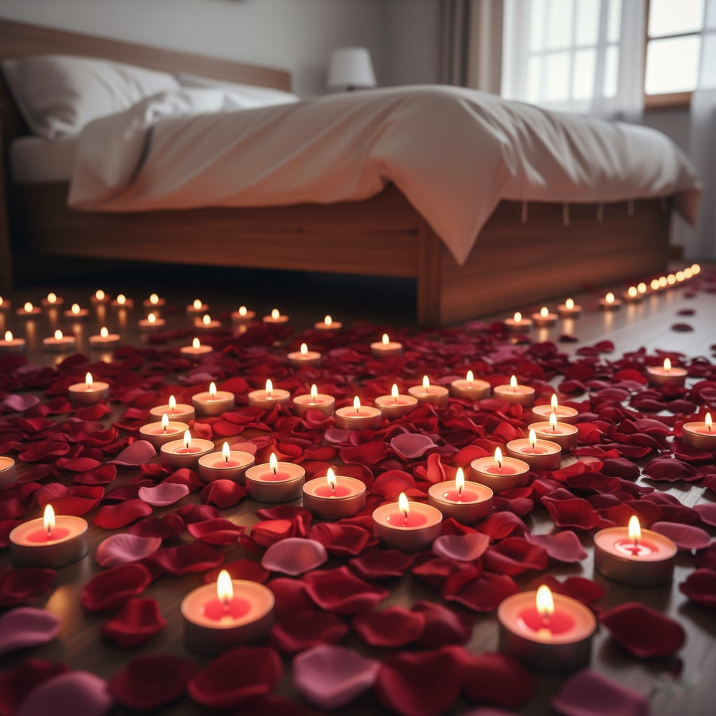 Pink Tealight Candles | Pack of 50 | Unscented Purified Wax Candles | Smokeless, Dripless, Long Lasting | Perfect for Diwali, Christmas, Home Decoration & Festivals