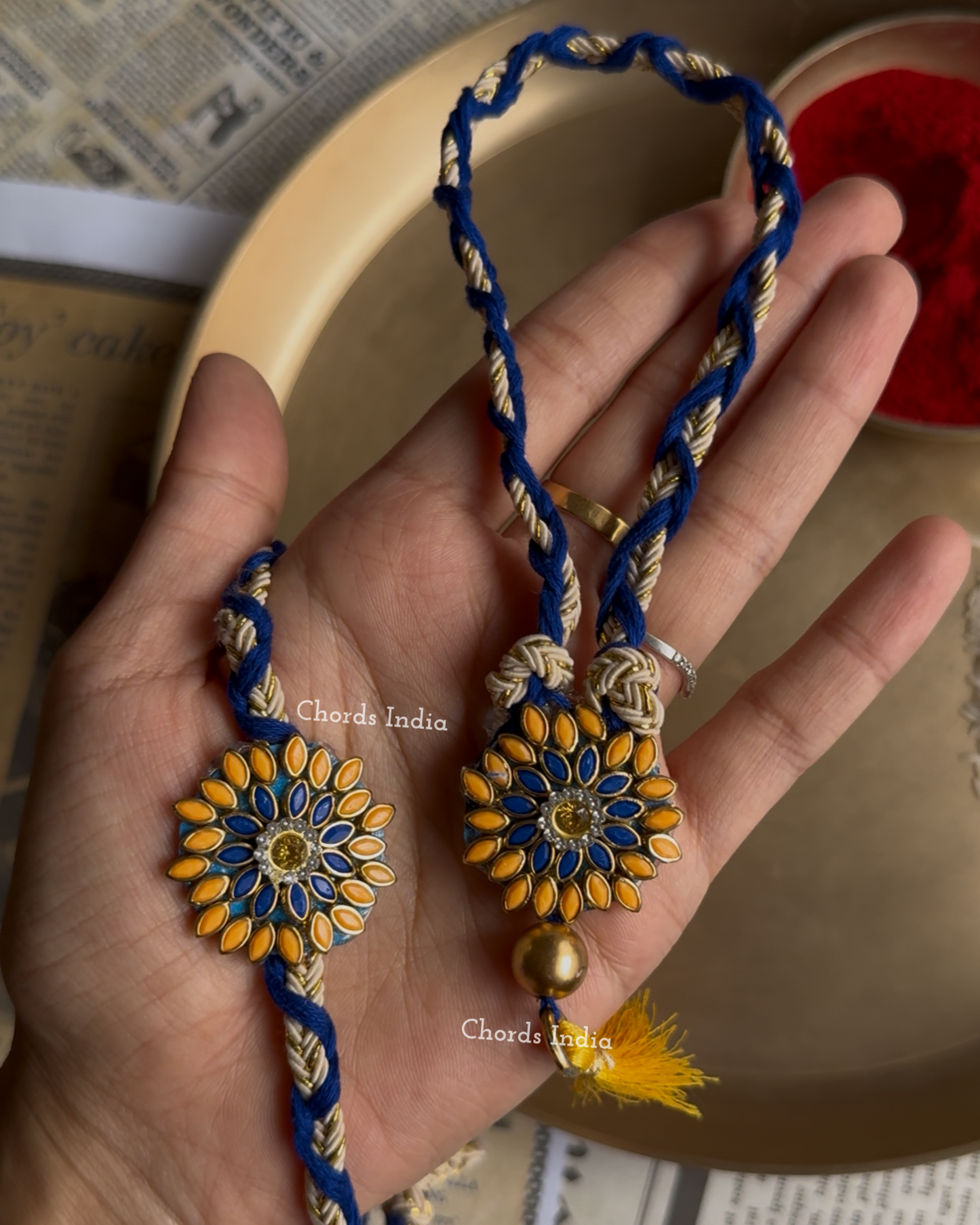 Tana Bana Rakhi (Set of 2)