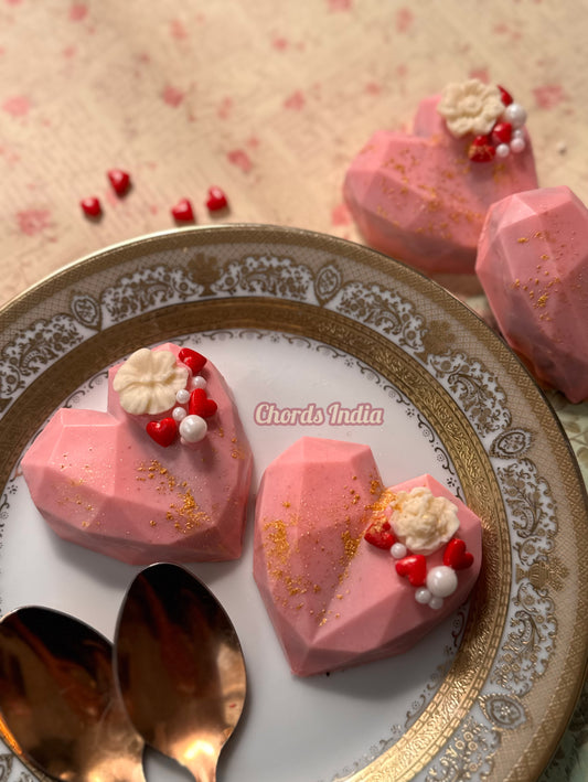 Heart Truffles - Pink