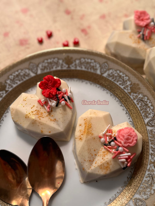 Heart Truffles - White