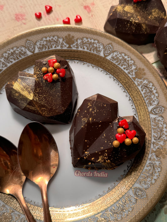 Heart Truffles - Brown