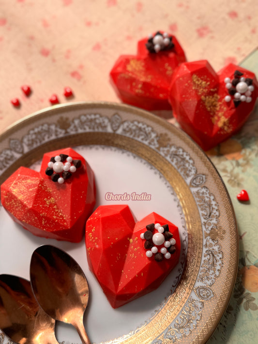 Heart Truffles - Red