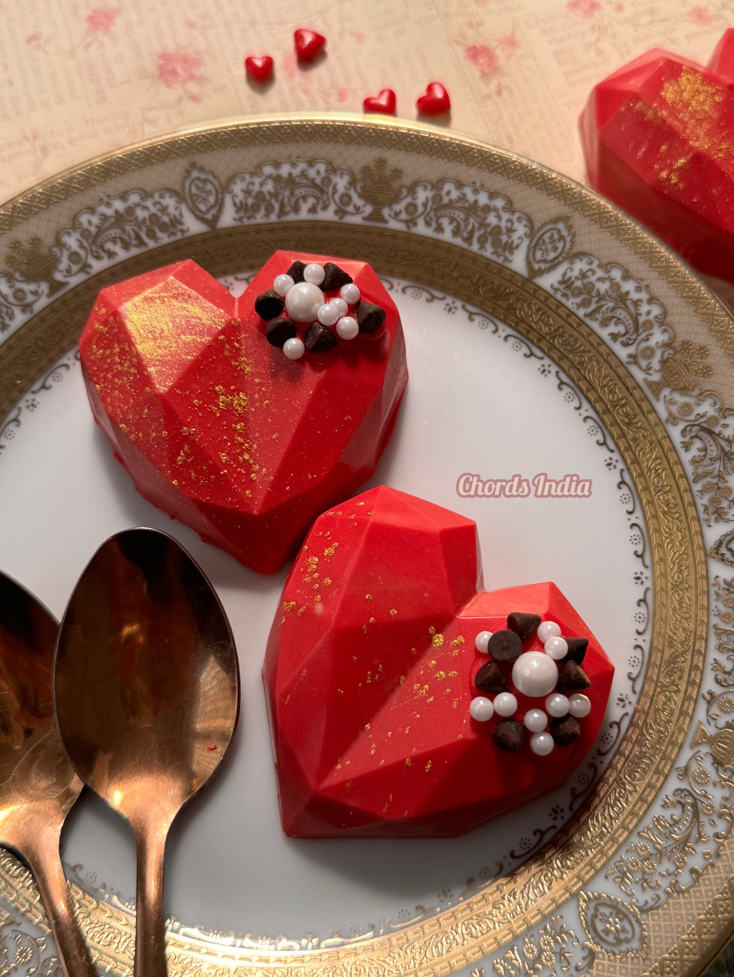 Heart Truffles - Red