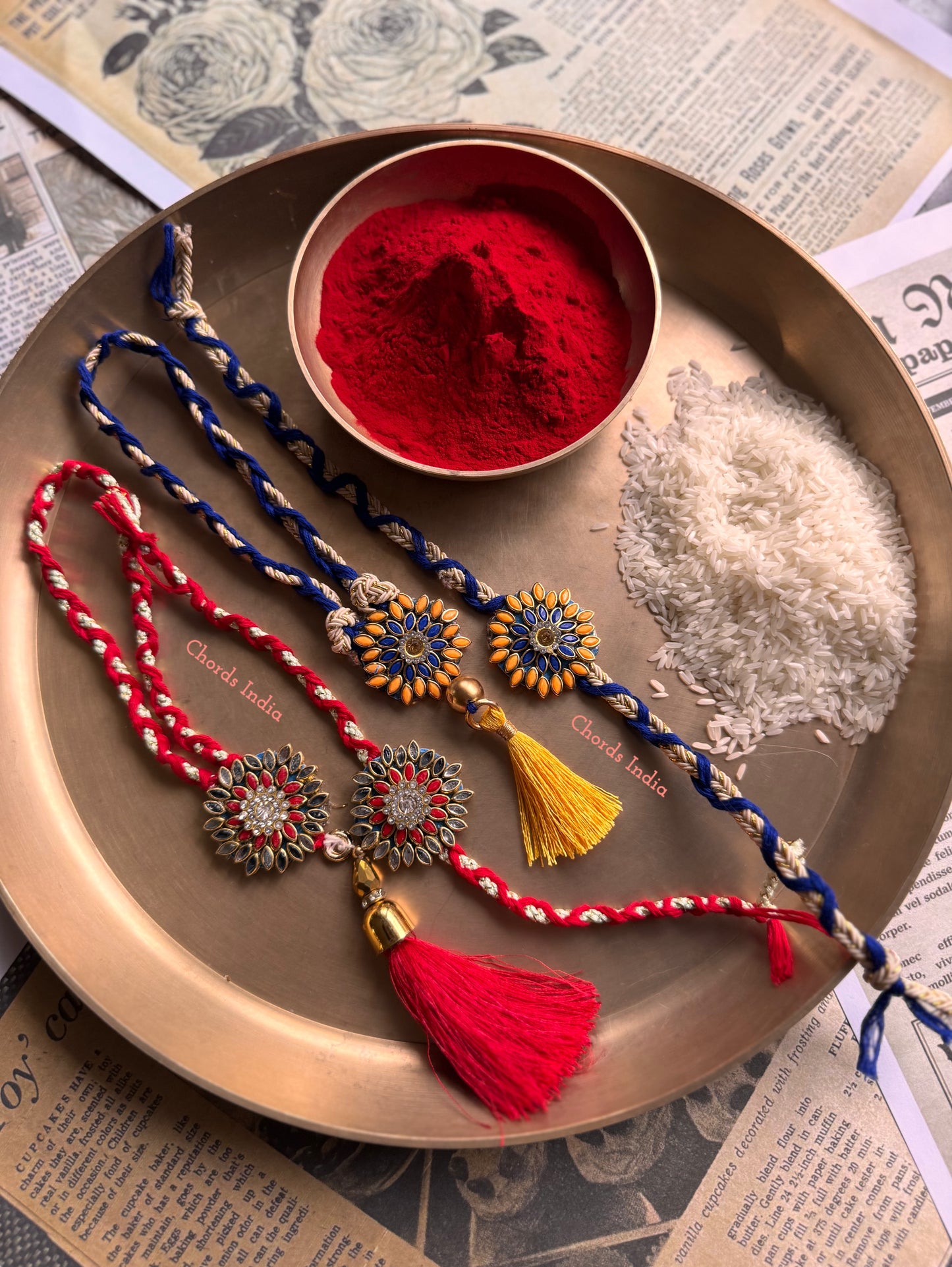 Tana Bana Rakhi (Set of 2)