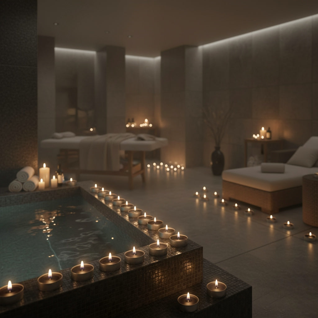 Black Tealight Candles | Pack of 50 | Unscented Purified Wax Candles | Smokeless, Dripless, Long Lasting | Perfect for Diwali, Christmas, Home Decoration & Festivals