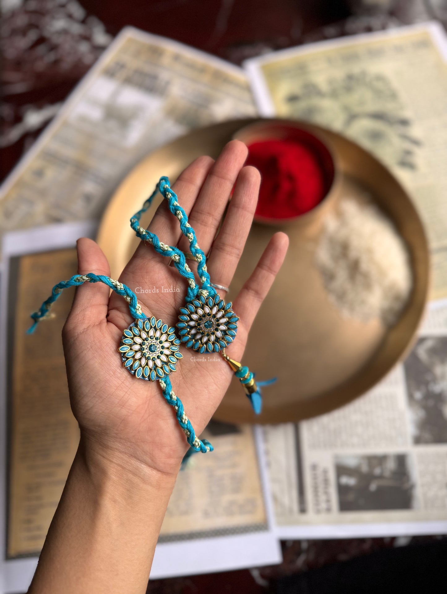 Tana Bana Rakhi (Set of 2)