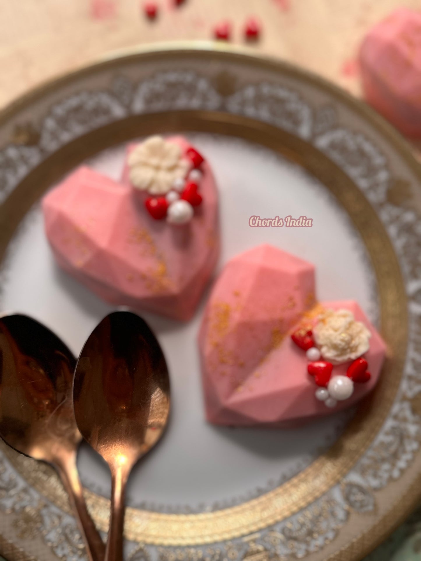 Heart Truffles - Pink